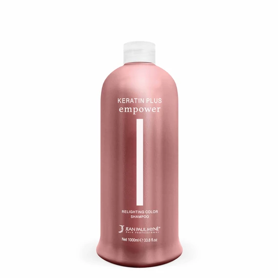RELIGHTING COLOR SHAMPOO KERATIN PLUS EMPOWER 1000 ML.