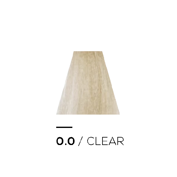 0.0  TRANSPARENT - KERATIN PLUS COLOR