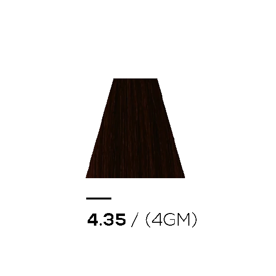 4.35 GOLDEN MAHOGANY - KERATIN PLUS COLOR