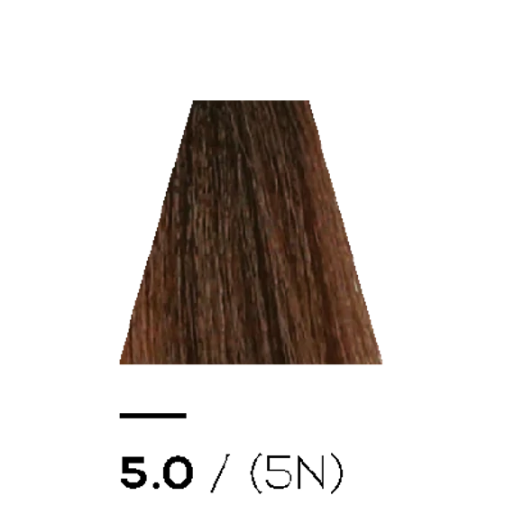 5.0 NATURAL - KERATIN PLUS COLOR