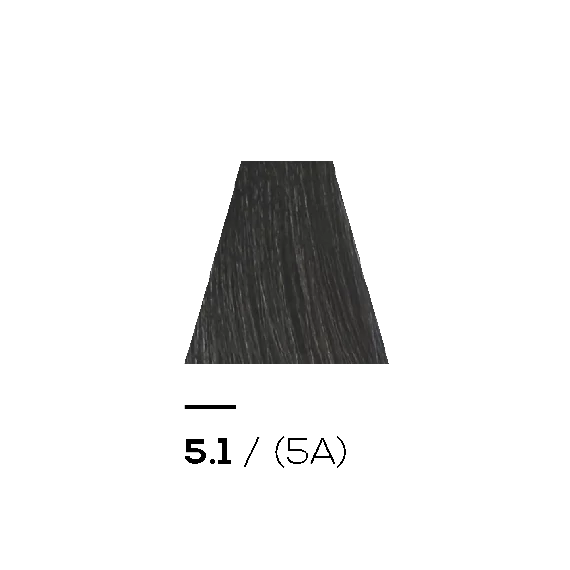 5,1 ASH - KERATIN PLUS COLOR