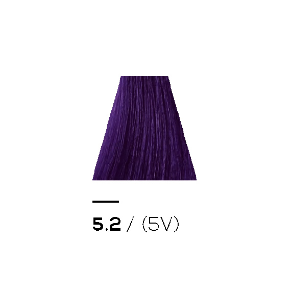 5,2 VIOLET - KERATIN PLUS COLOR