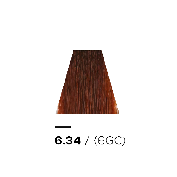 6.34 GOLDEN COPPER - KERATIN PLUS COLOR
