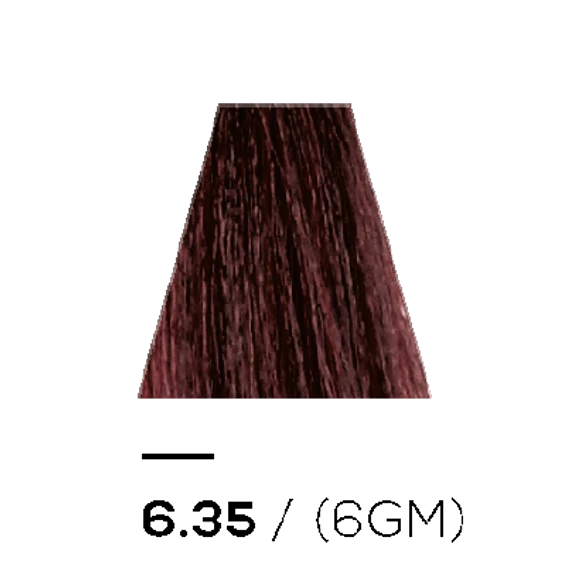 6.35 GOLDEN MAHOGANY - KERATIN PLUS COLOR