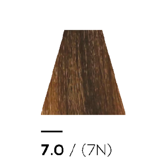 7.0 NATURAL - KERATIN PLUS COLOR