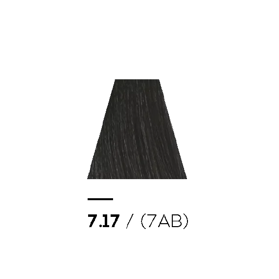 7.17 ASH BEIGE - KERATIN PLUS COLOR