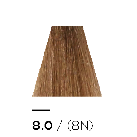 8.0 NATURAL - KERATIN PLUS COLOR