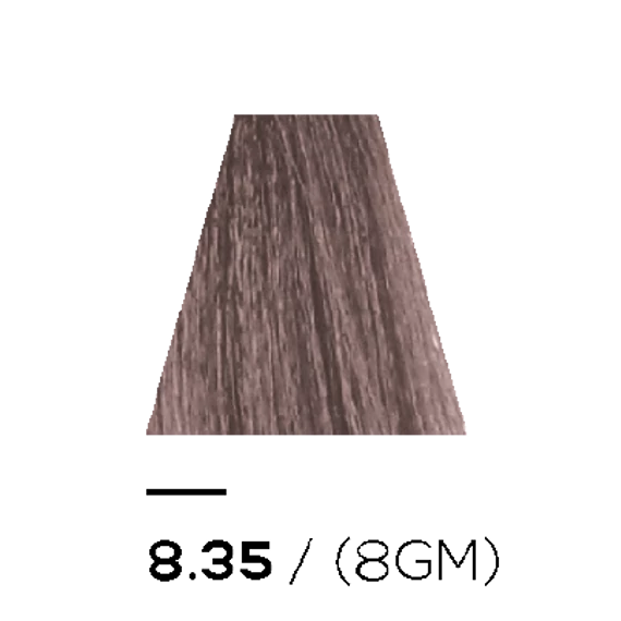 8.35 GOLDEN MAHOGANY - KERATIN PLUS COLOR