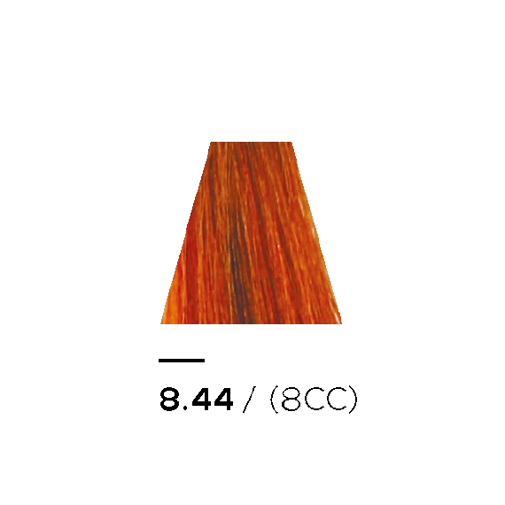 8.44 INTENSE COPPER - KERATIN PLUS COLOR