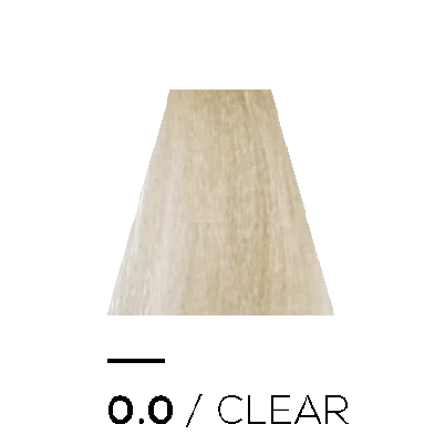 0.0  TRANSPARENT - KERATIN PLUS COLOR
