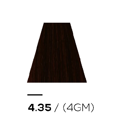 4.35 GOLDEN MAHOGANY - KERATIN PLUS COLOR