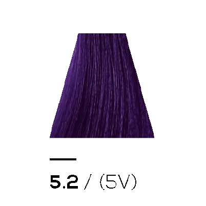 5,2 VIOLET - KERATIN PLUS COLOR