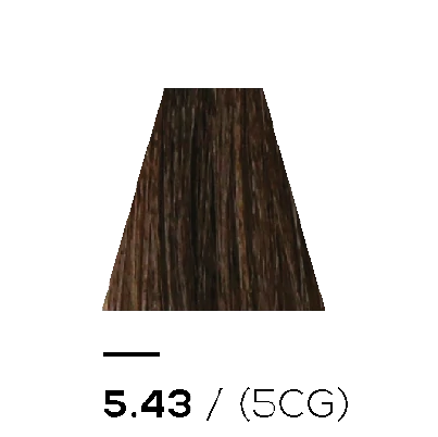 5.43 COPPER GOLD - KERATIN PLUS COLOR