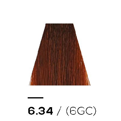 6.34 GOLDEN COPPER - KERATIN PLUS COLOR