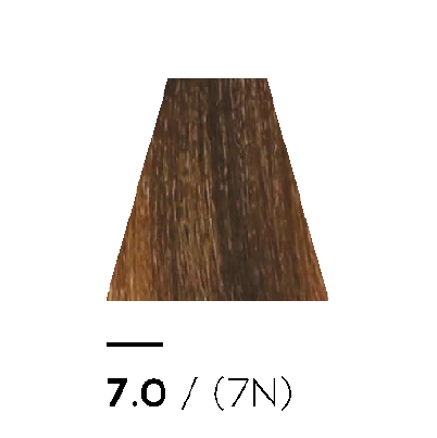 7.0 NATURAL - KERATIN PLUS COLOR