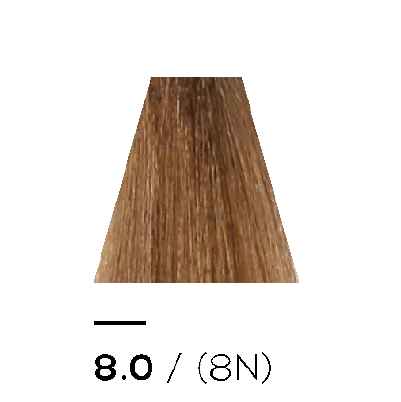 8.0 NATURAL - KERATIN PLUS COLOR