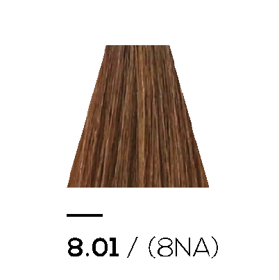 8.01 NATURAL ASH - KERATIN PLUS COLOR