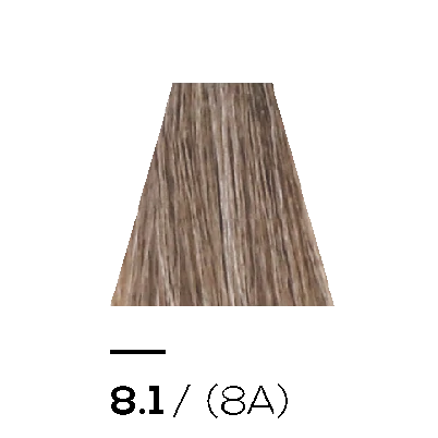 8.1 ASH - KERATIN PLUS COLOR